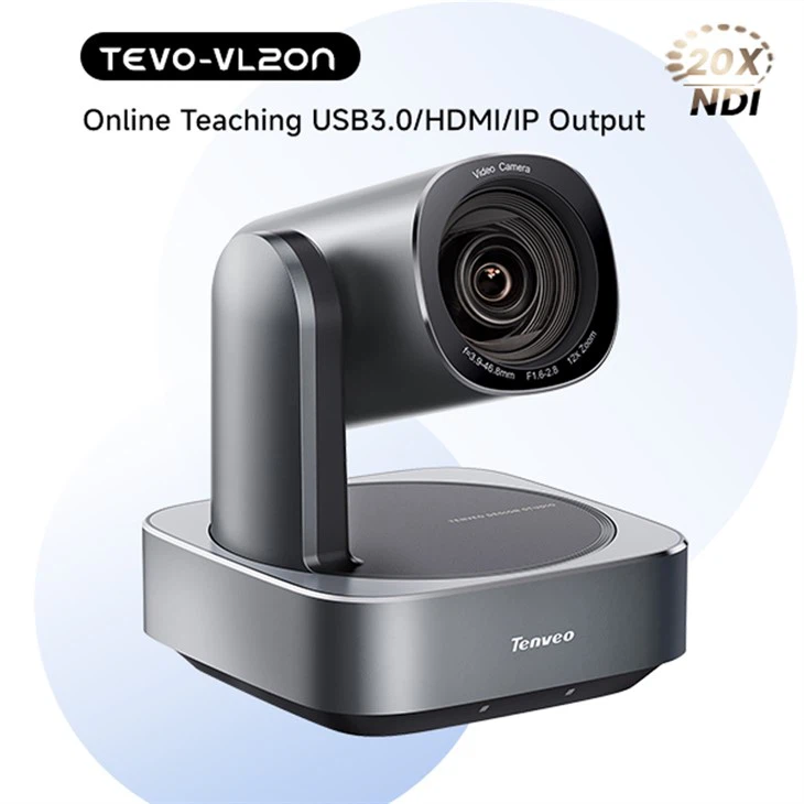 20x optikai zoom FHD élő streaming kamera Poe NDI