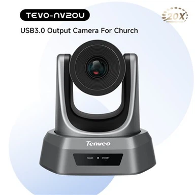 PTZ 20x optikai zoom videokamera élő közvetítés AI-követéshez