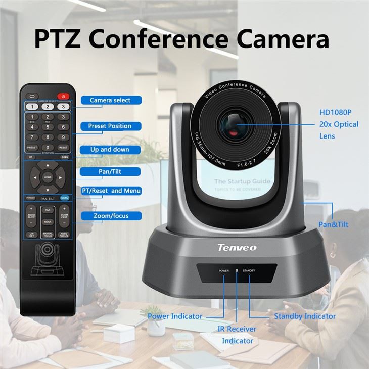 HD 1080P USB Video Conference Camera