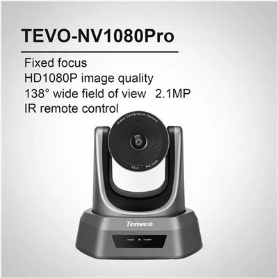 Fixed Focus 4mm Lens USB 2.0 Interface 1080P Full HD Video Conference Camera