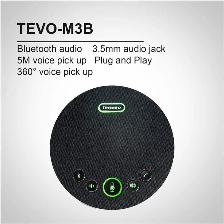 Tenveo Bluetooth konferencia kihangosító 5M sugárral