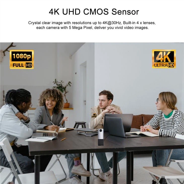 Video Conference omnidirectional Microphone for USB computer Camera